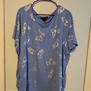 Women's 2x Butterfly Shirt